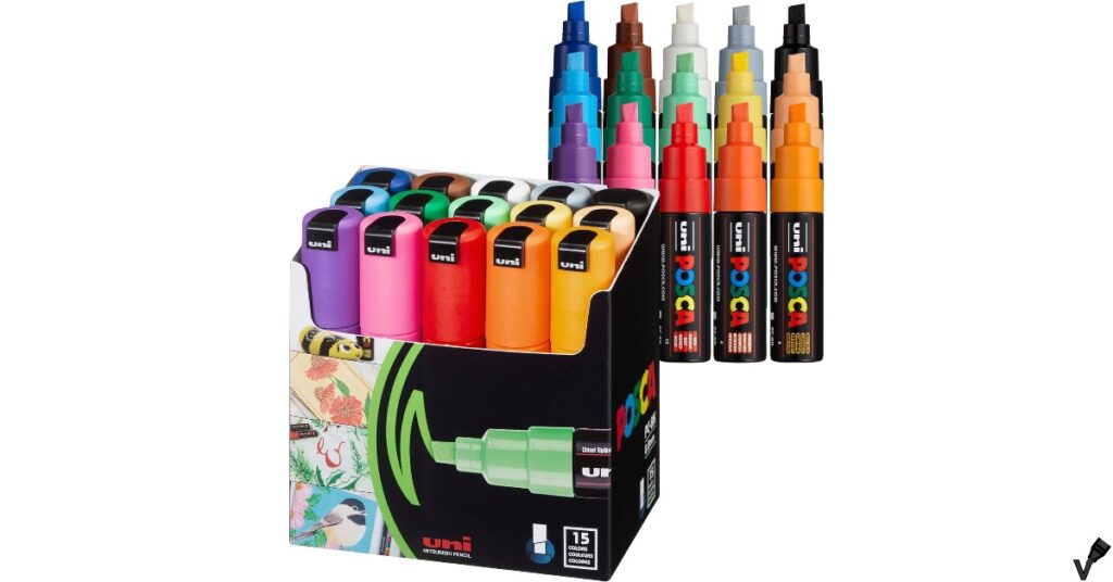 Posca 8K Paint Markers - Chisel Tip
