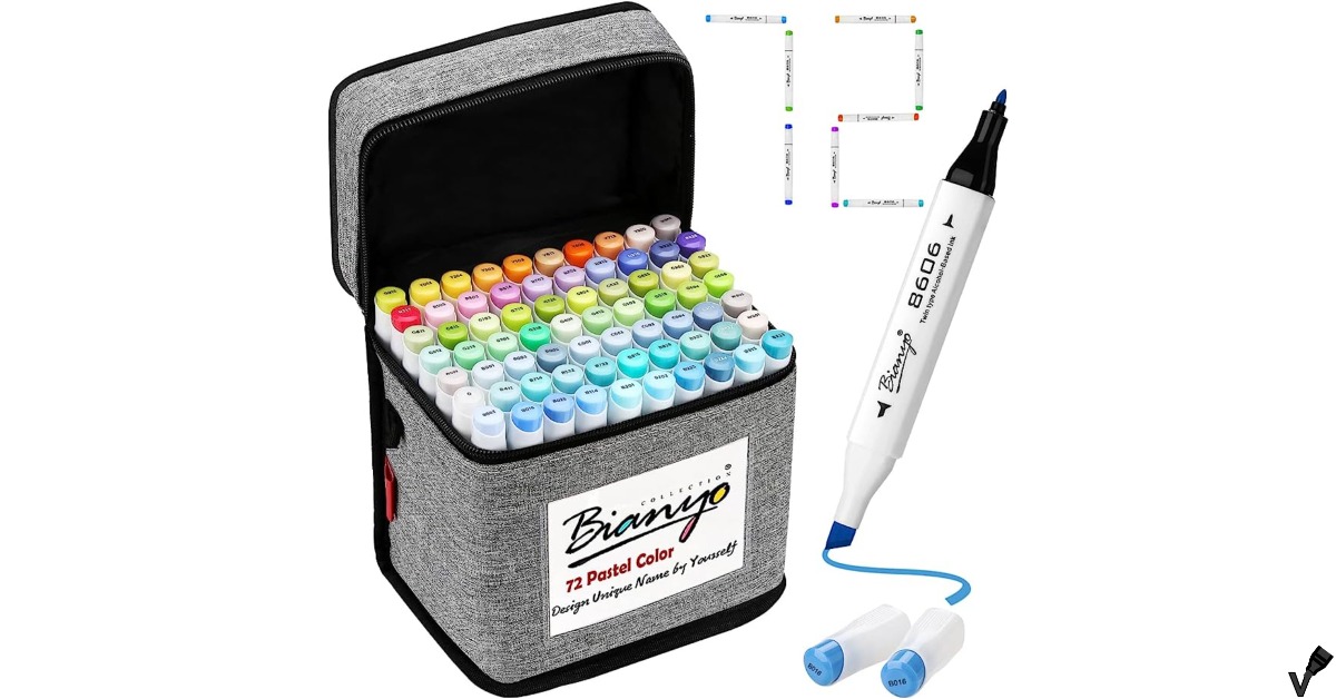Bianyo Classic Series 72 Alcohol Markers Set - Review - Marker Vibe