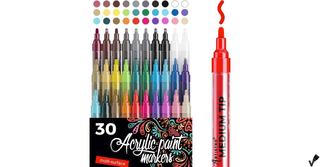 Artistro Acrylic Paint Markers Review 2024