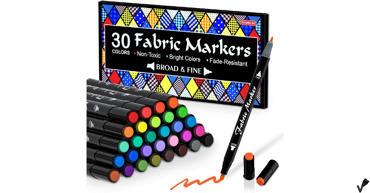 Shuttle Art Fabric Markers Top Review 2024 Marker Vibe