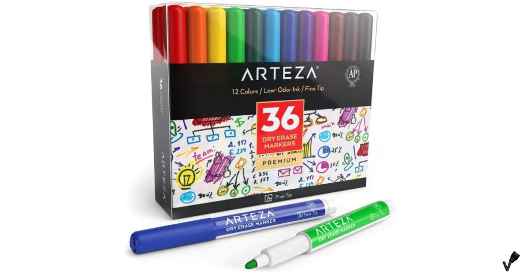 Arteza Dry Erase Window Paint Markers
