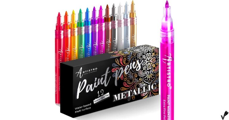 ARTISTRO Acrylic Paint Markers - Extra-Fine Tip 0.7mm