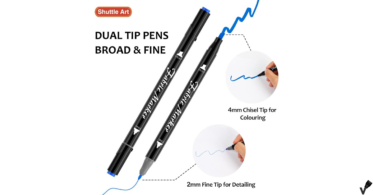 Shuttle Art Fabric Markers Top Review 2025 Marker Vibe