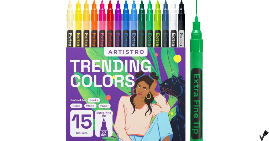 Artistro Extra-Fine Tip Acrylic Paint Markers