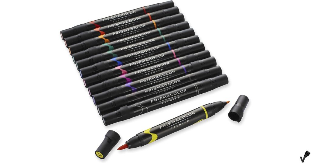 Prismacolor Dual Brush and Fine Tip Markers Overview
