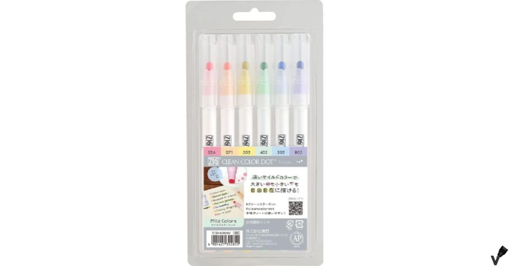 Kuretake Zig Dot Pens Water Based Marker