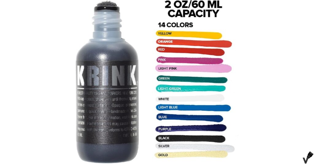 Krink K-60 Graffiti Markers Features